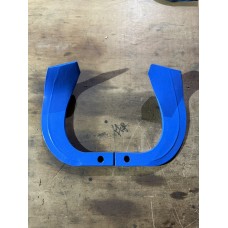 Ножі до японських грунтофрез Yanmar, Kubota, Iseki 25x10 під болт 10