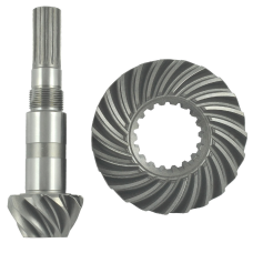 Коронна передача 18T / 23T / 108 мм + вал-шестерня 9T / 14T / 158 мм / Kubota GL23 / L2800 / L2808