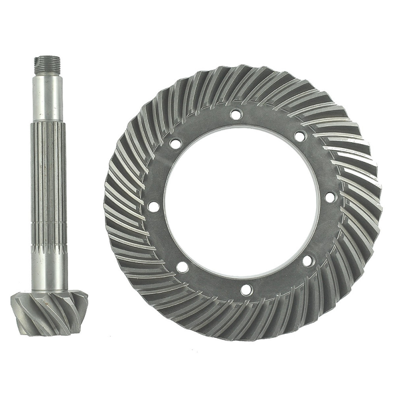 Коронна передача 39T/225 мм + вал-шестерня 9T/22T/228 мм / Kubota L1500/L2201/L2601/L3001 / 34160-4321-1