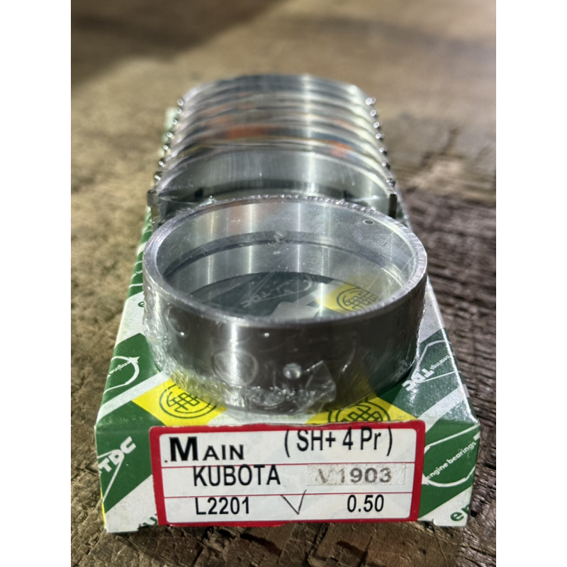 Вкладиші корінні Kubota V1903 - 0.50 - ремонтні