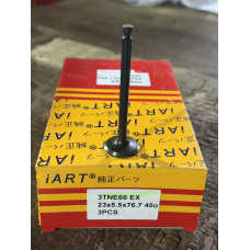 Клапан випускний Yanmar 3TNE66 EX - 23x5.5x76.7-45*