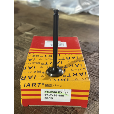Клапан випускний Yanmar 3TNC80 EX - 27x7x95 - 45*
