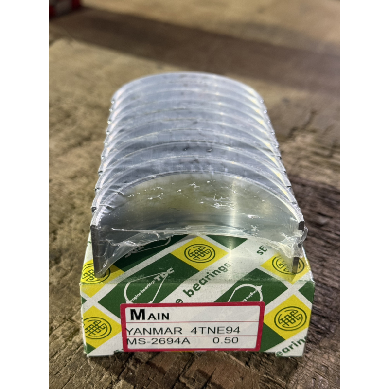 Вкладиші корінні Yanmar 4TNE94 - 0.50 - ремонтні