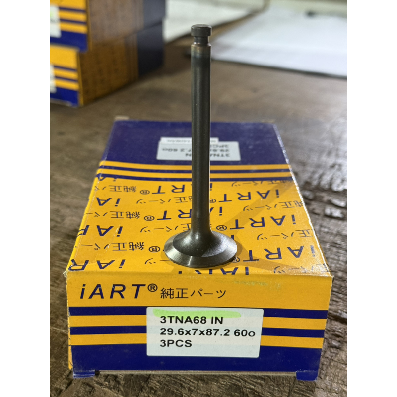 Клапан впускний Yanmar 3TNA68 IN - 29.6x7x87.2 - 60* Клапан впускний Yanmar 3TNA68 IN - 29.6x7x87.2 - 60*