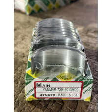 Вкладиші корінні Yanmar 4TNA78 - 4TNV78 - 0.50 - ремонтні
