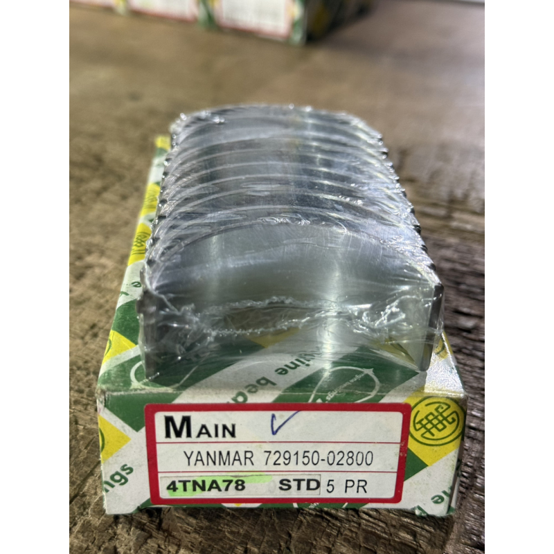 Вкладиші корінні Yanmar 4TNA78 - 4TNV78 - STD