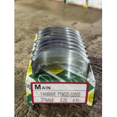 Вкладиші корінні Yanmar 3TNA68 - 0.25 - ремонтні