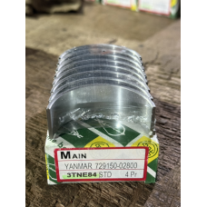 Вкладиші корінні Yanmar 3TNE84 - 3TNE88 - STD