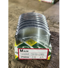 Вкладиші корінні Yanmar 3TNE84 - 3TNB84 - 0.50 - ремонтні