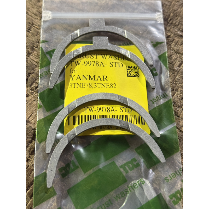 Полукольца колінвала Yanmar 3TNE82, 3TNE78 Полукольца колінвала Yanmar 3TNE82, 3TNE78