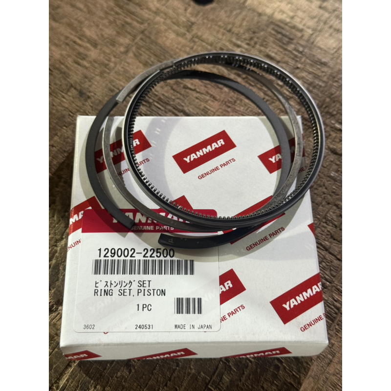 Поршневі кільця Yanmar 3TNB84, 3TNE84, 3TNV84 - 129002-22500