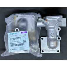 Корпус термостата Kubota D1105, V1305, V1505 - 16233-72703 - оригінал