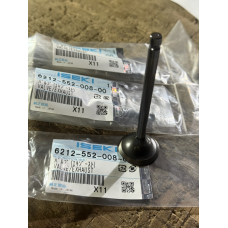 Клапан Iseki E3CD випускний 7х32х101 - оригінал - 6212-552-008-00