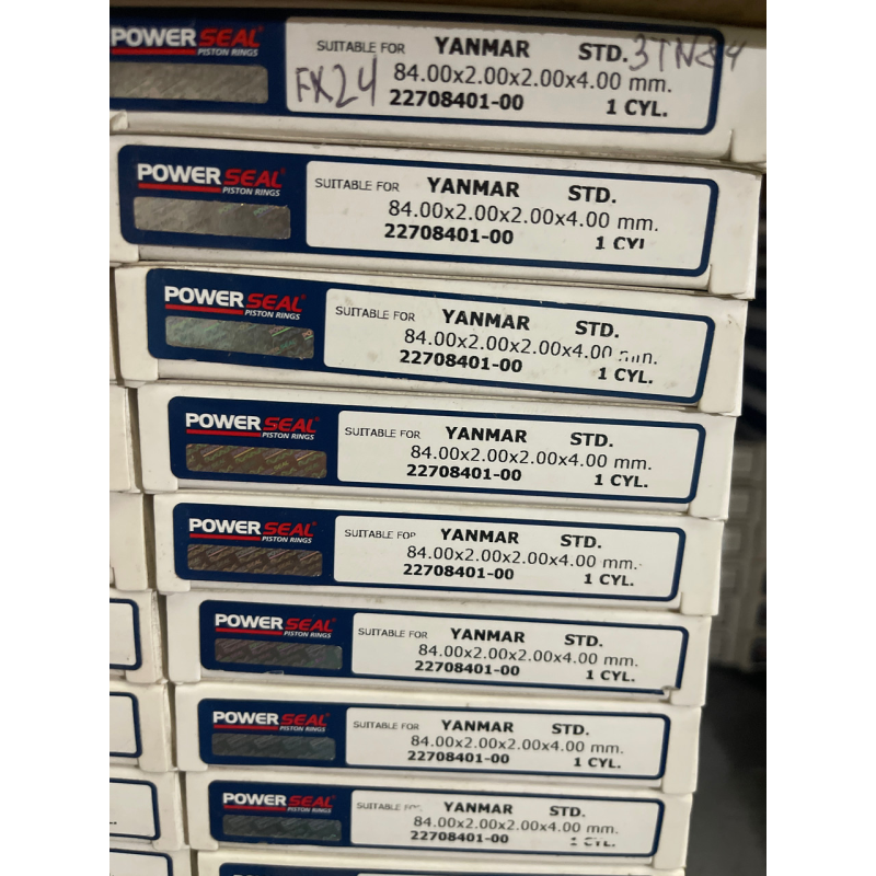 Кільця поршневі Yanmar 3TN84! 3TNB84! FX24! F24D Кільця поршневі Yanmar 3TN84! 3TNB84! FX24! F24D