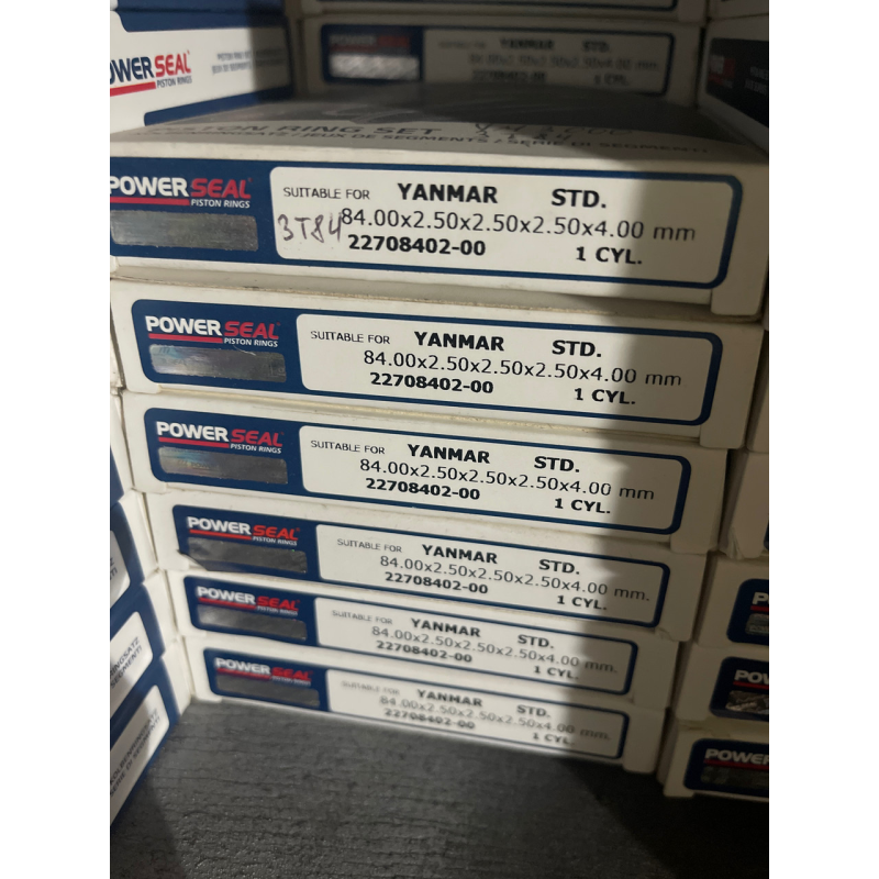Кільця поршневі Yanmar 3T84! YM3000 Кільця поршневі Yanmar 3T84! YM3000