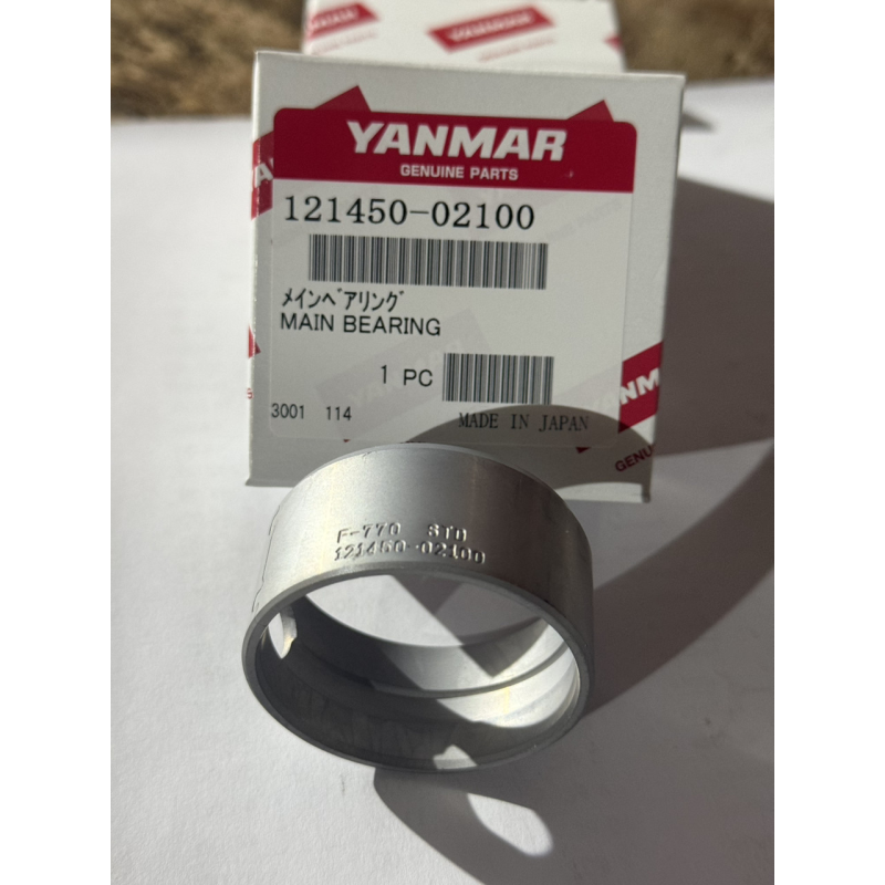 Вкладыш корня передний Yanmar YM1301-YM1601 - оригинал