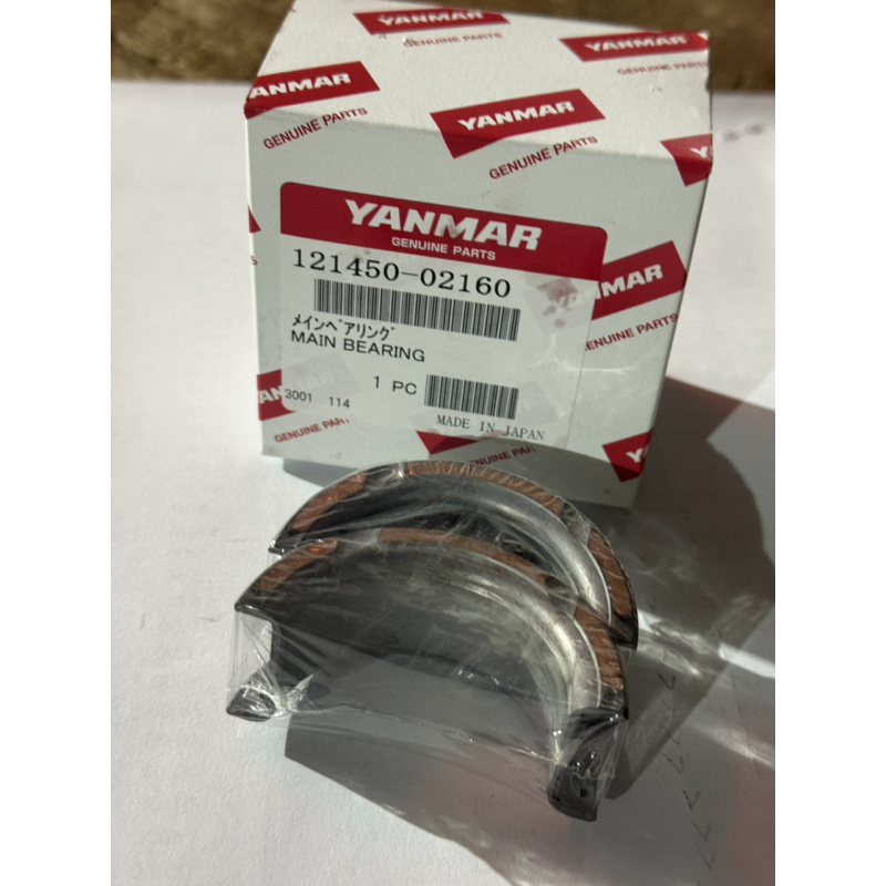 Вкладыш корень Yanmar YM1301-YM1610 - 3шейка - оригинал Вкладыш корень Yanmar YM1301-YM1610 - 3шейка - оригинал