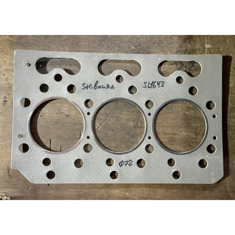 Прокладка ГБЦ Shibaura SL1643 - f:72mm Прокладка ГБЦ Shibaura SL1643 - f:72mm