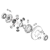 Шестерня / 19T/20T / Iseki TS2510/TS3110 / 1431-301-007-00 Шестерня / 19T/20T / Iseki TS2510/TS3110 / 1431-301-007-00