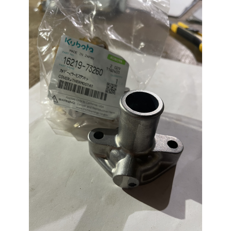 Корпус термостата Kubota V1505 - 16219-73260 Корпус термостата Kubota V1505 - 16219-73260