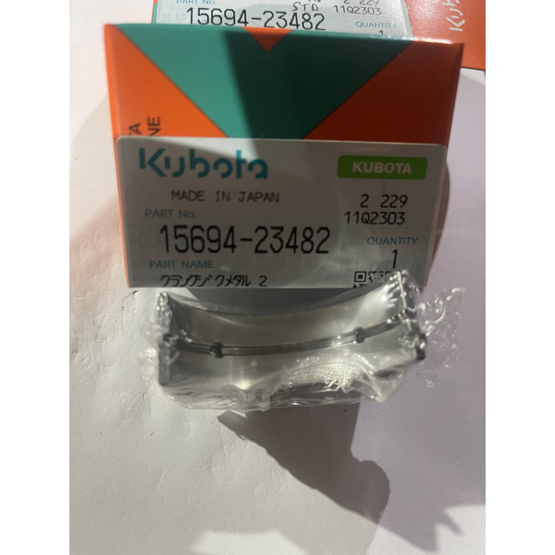 Вкладиш корінний STD Kubota D950 - 15694-23482 Вкладиш корінний STD Kubota D950 - 15694-23482
